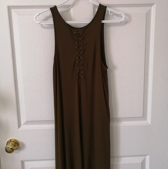 FOREVER 21 green dress - Picture 1 of 1